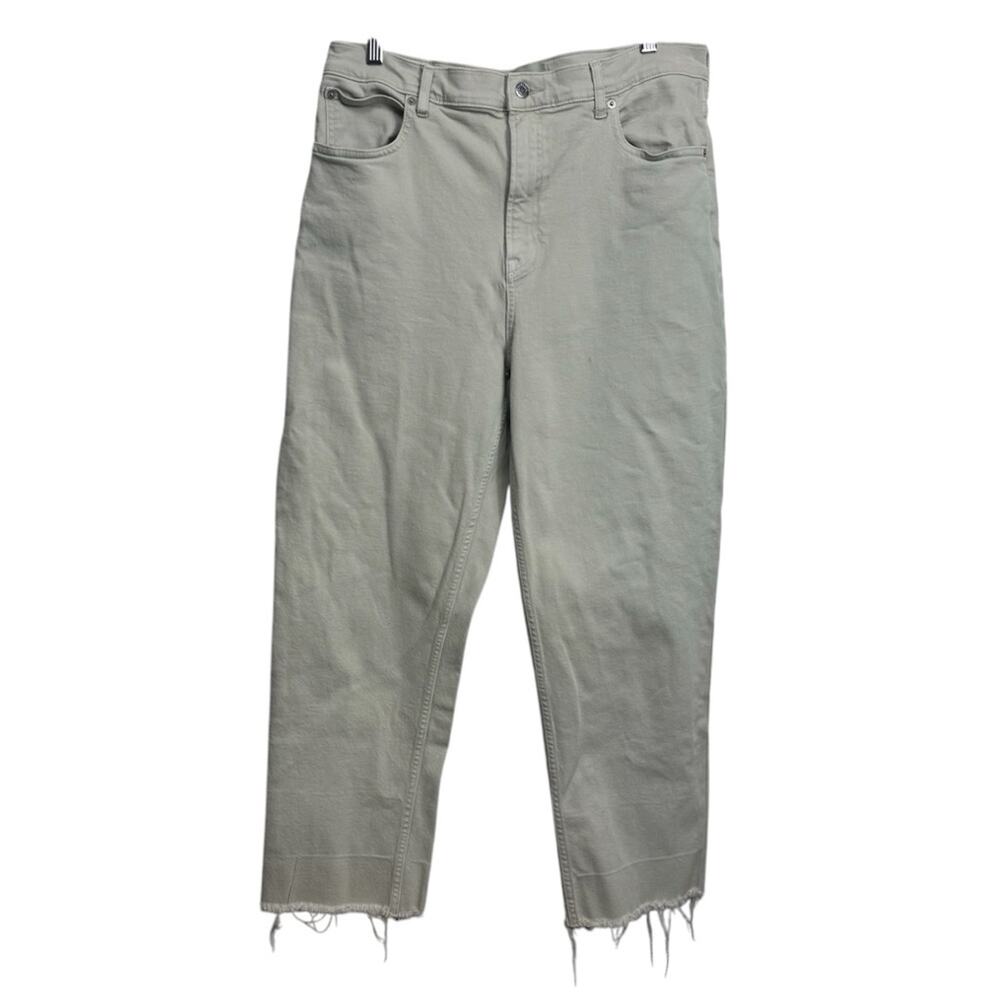 EVERLANE The Way High Jean Size 32 Raw Hem‎